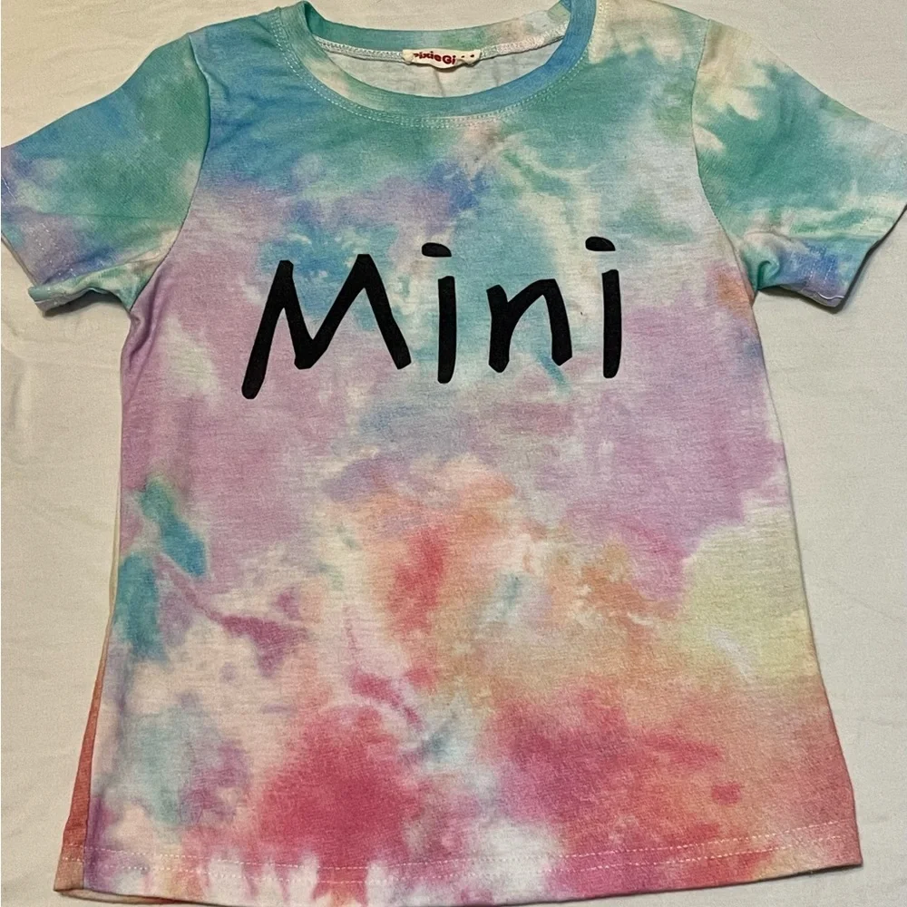 Mama & Mini Tie Dyed Shirts - Picture 3 of 4